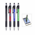 Click Action Stylus Ballpoint Pen,with digital full color process